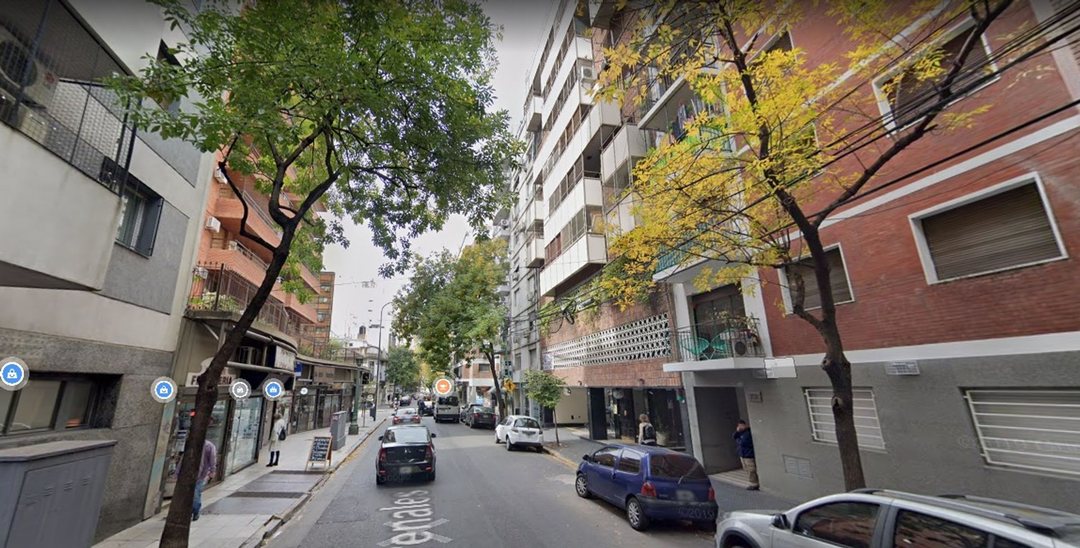 Alquila dep 2 amb Amoblado Recoleta con Cochera