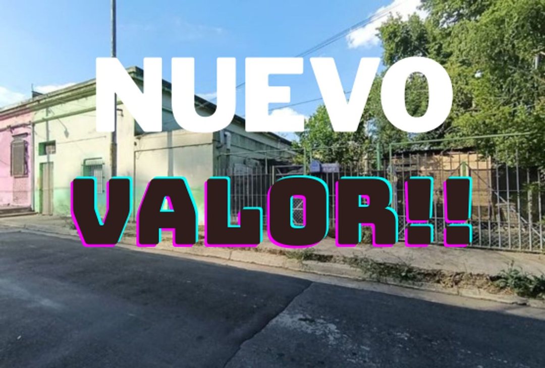 VENTA TERRENO LOTE JOSÉ INGENIEROS IDEAL TRIPLEX