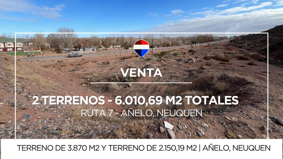 VENTA DOS TERRENOS EN AÑELO