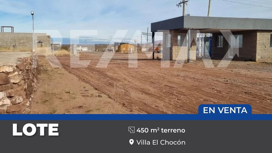 LOTE 450m2 B° LOS GIGANTES - VILLA EL CHOCON