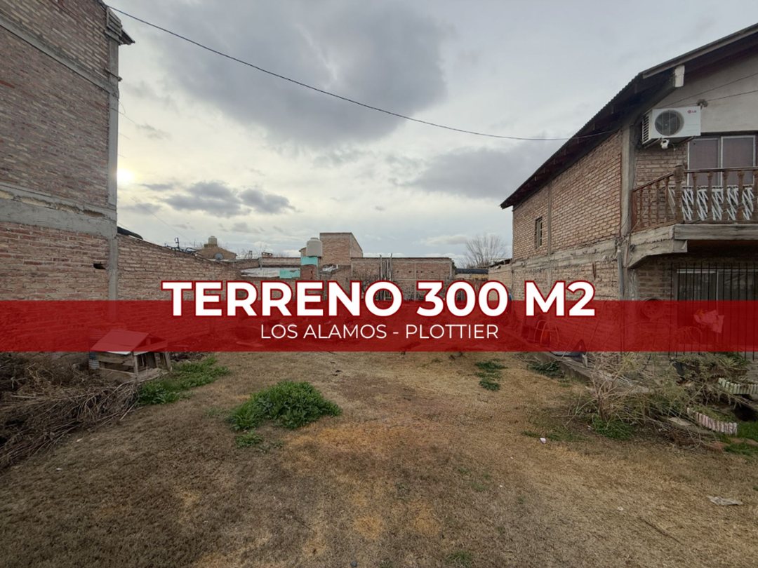 VENTA TERRENO BARRIO LOS ALAMOS, PLOTTIER