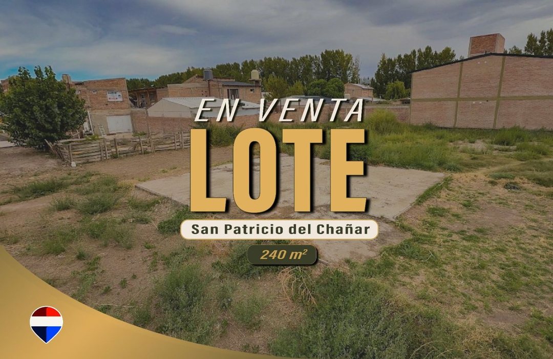 VENTA DE LOTE SAN PATRICIO DEL CHAÑAR LOTEO ASPA