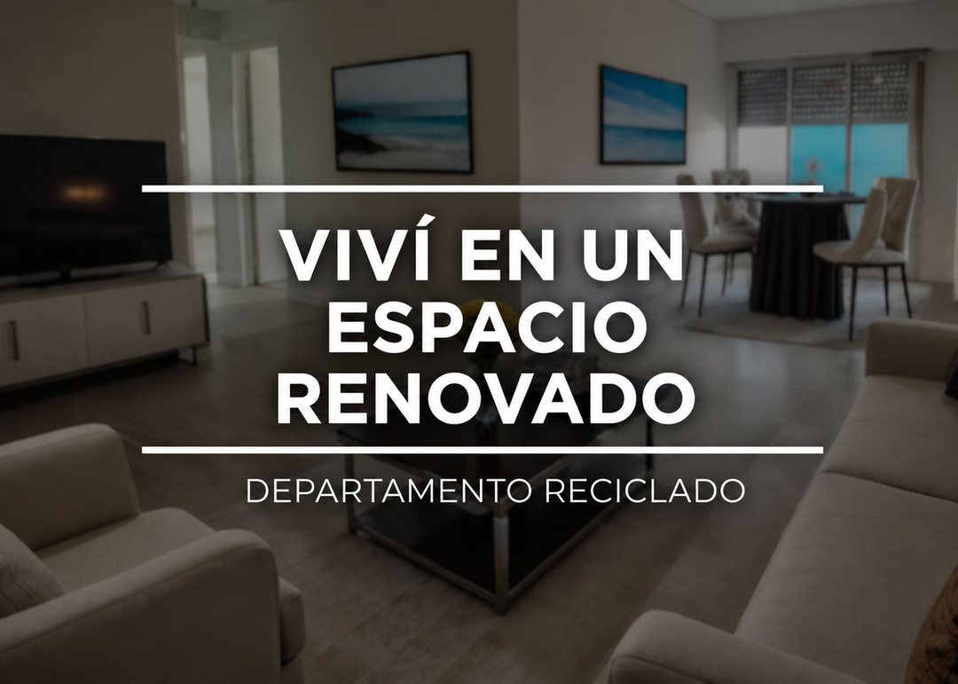 DEPARTAMENTO VENTA 4 AMBIENTES CASEROS RECICLADO