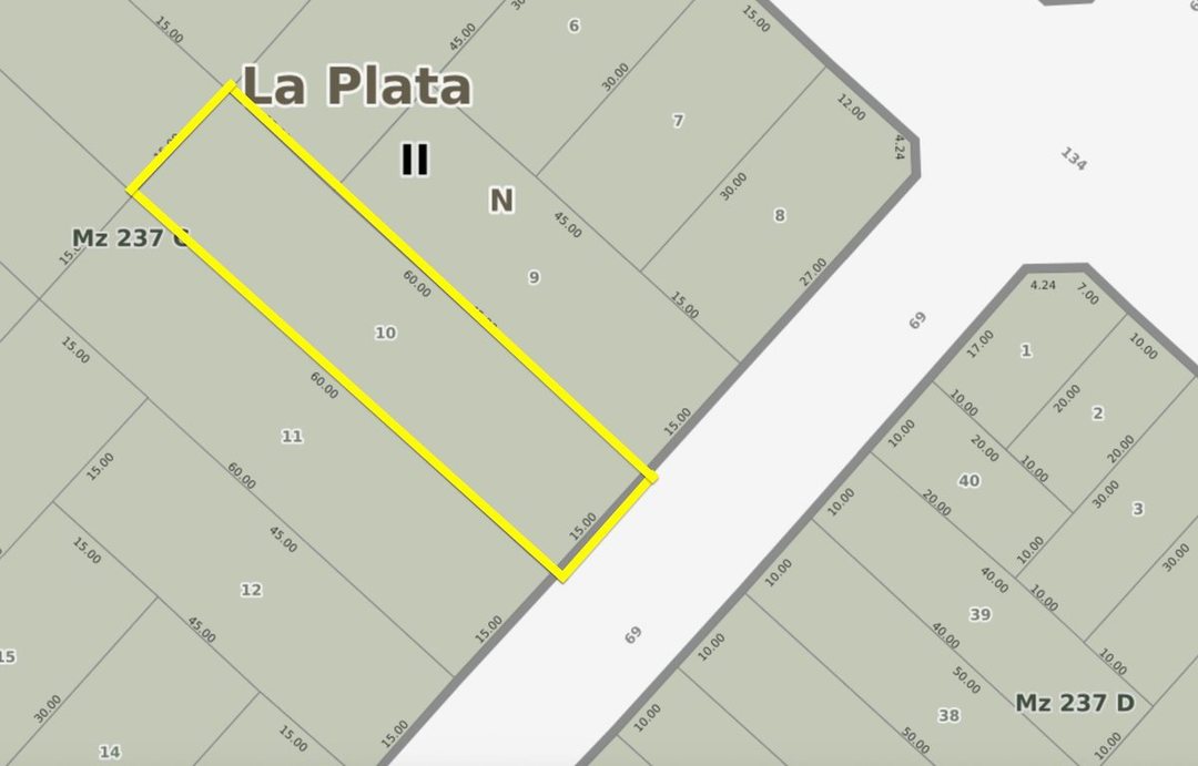 LOTE EN VENTA EN LOS HORNOS