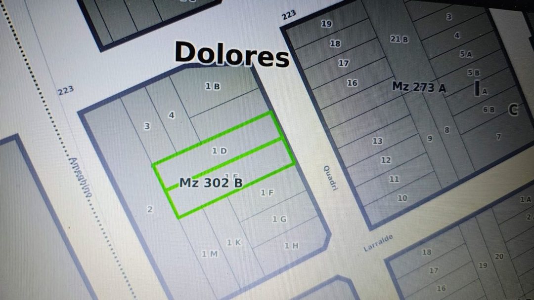 LOTES EN VENTA DOLORES