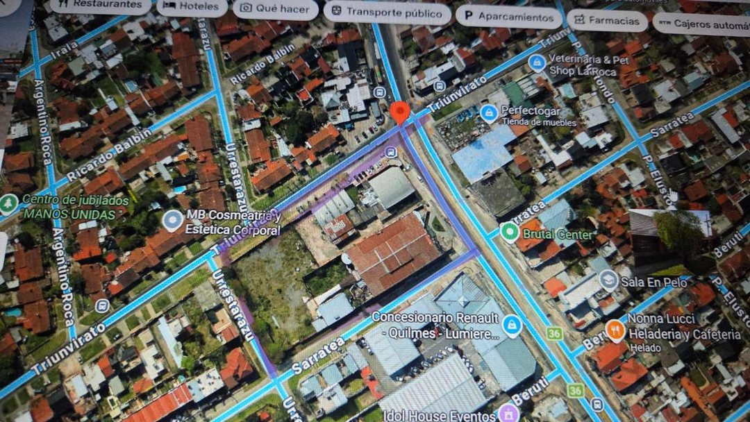 VENTA TERRENO MANZANA COMPLETA QUILMES 7.074m2
