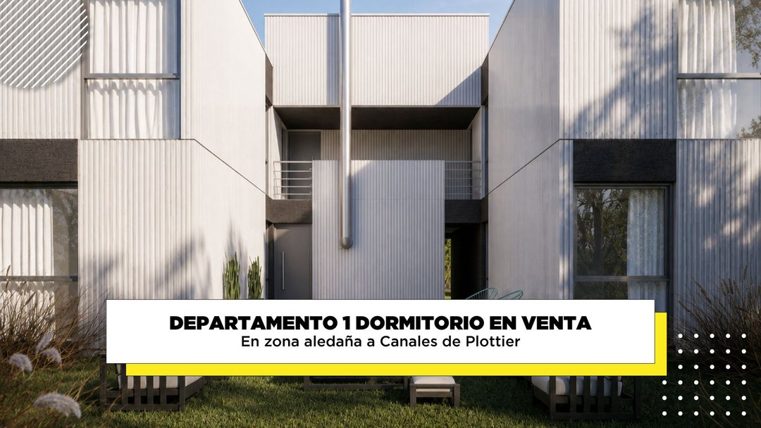 Departamento 1 dorm en pozo en venta Plottier