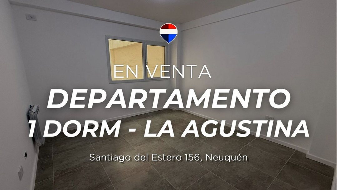 VENTA DEPARTAMENTO 1 DORMITORIO EN NEUQUEN