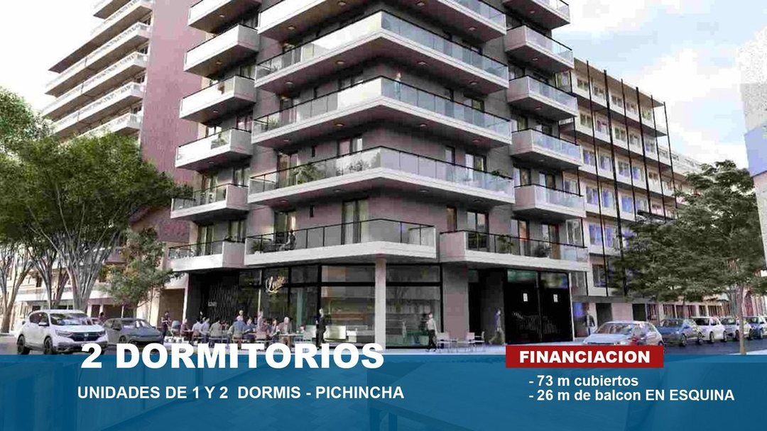 DEPARTAMENTO EN VENTA PICHINCHA DOS DORMITORIOS