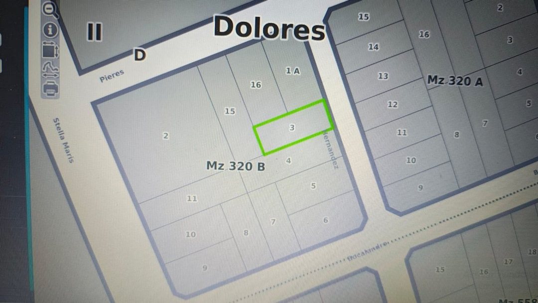 LOTE EN VENTA EN DOLORES