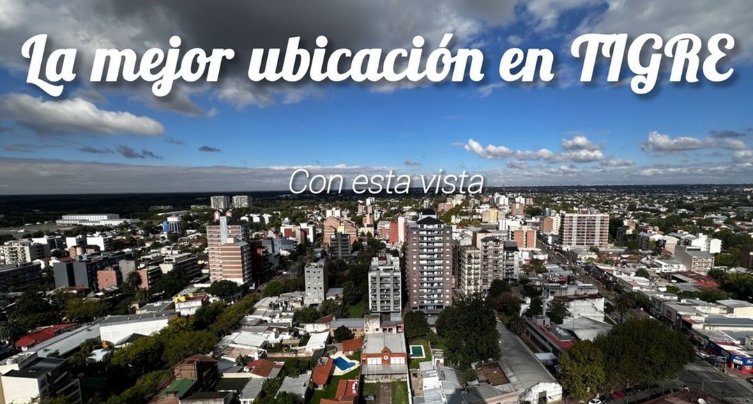 VENTA DEPARTAMENTO 2 AMBIENTES BALCON TIGRE CENTRO