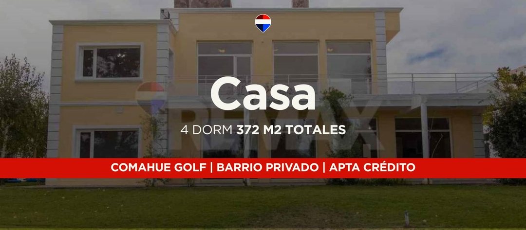 VENTA CASA 4 DORM. B° COMAHUE GOLF CLUB - NEUQUEN