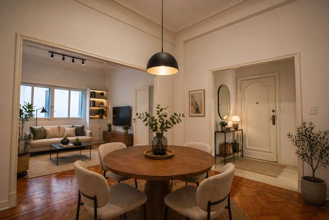 VENTA DEPARTAMENTO 3 AMBIENTE  ESCRITORIO RECOLETA
