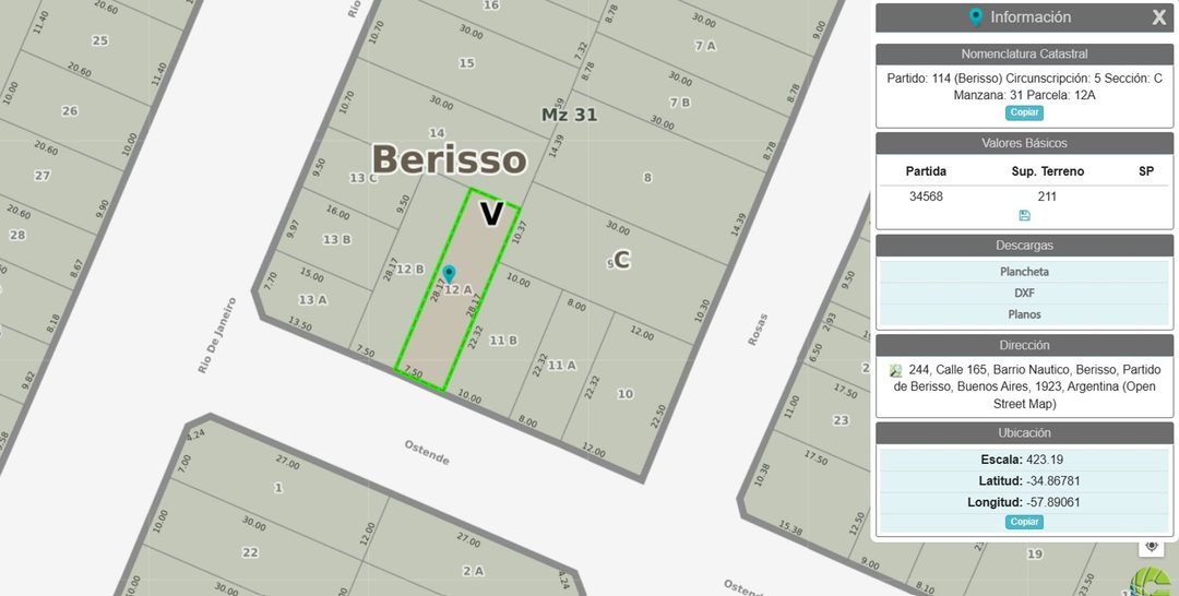 LOTE CON CONSTRUCCION A TERMINAR VENTA EN BERISSO