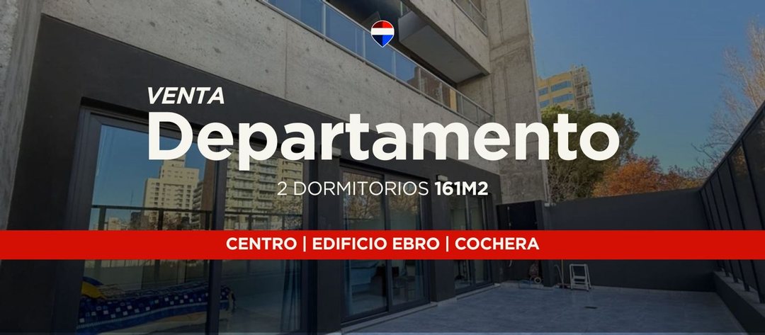 VENTA DEPARTAMENTO 2 DORMITORIOS  EDIFICIO EBRO