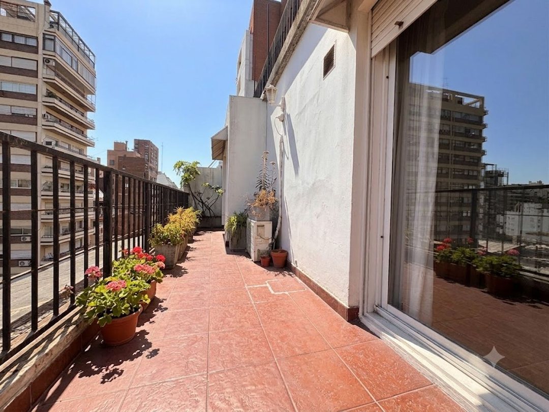 2 Amb Piso 8 Balcón Terraza a/profesional Cañitas