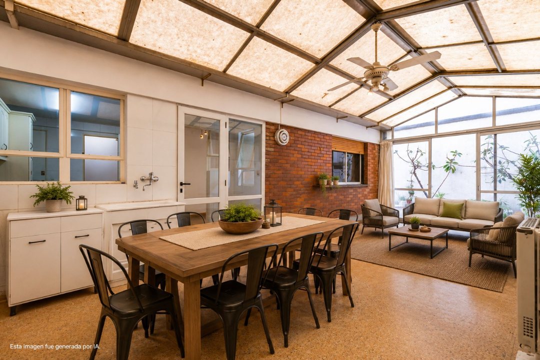 VENTA DEPTO 3AMB C/ESTUDIO COCHERA BALVANERA