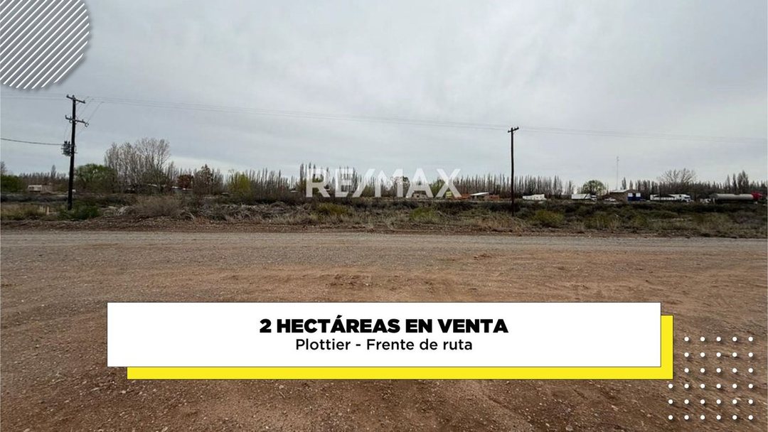 Venta chacra 2 hectáreas - Plottier frente a ruta
