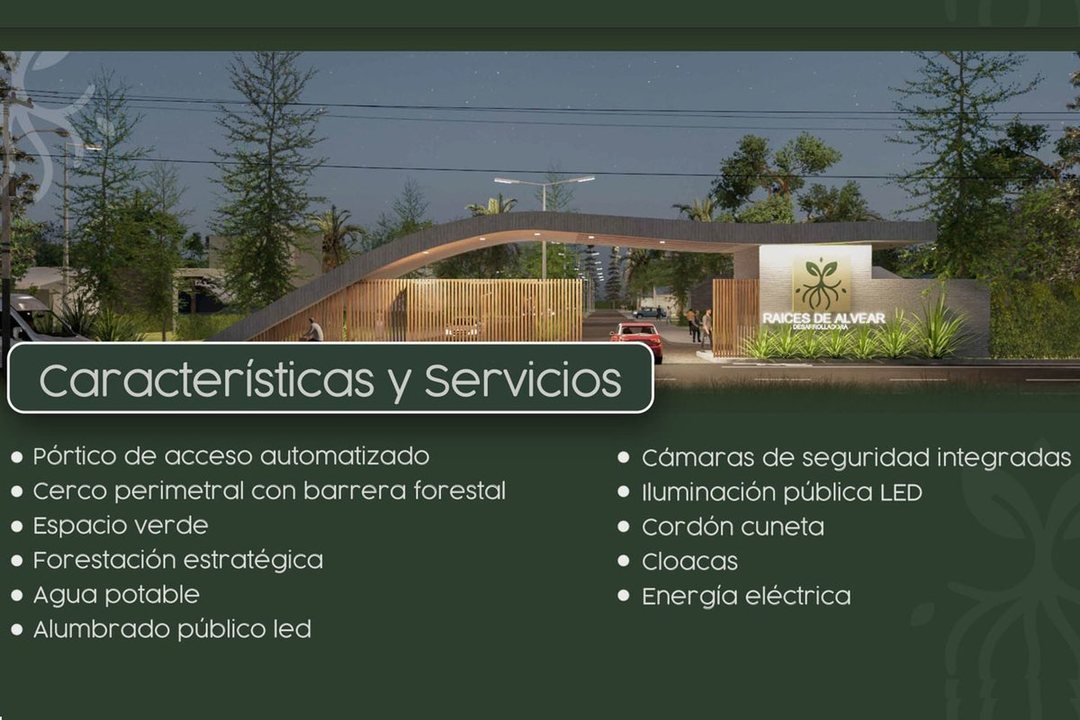 LOTEO EN VENTA RAICES DE ALVEAR FINANCIACION