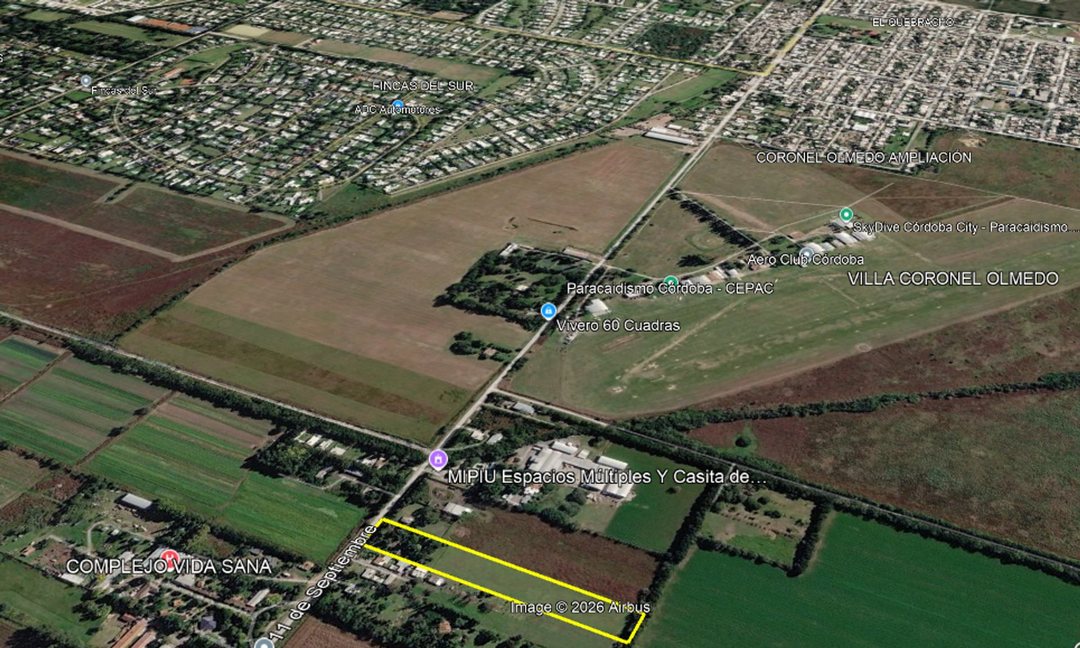 TERRENO EN VENTA CON POTENCIAL SOBRE CNO 60 CUADRA