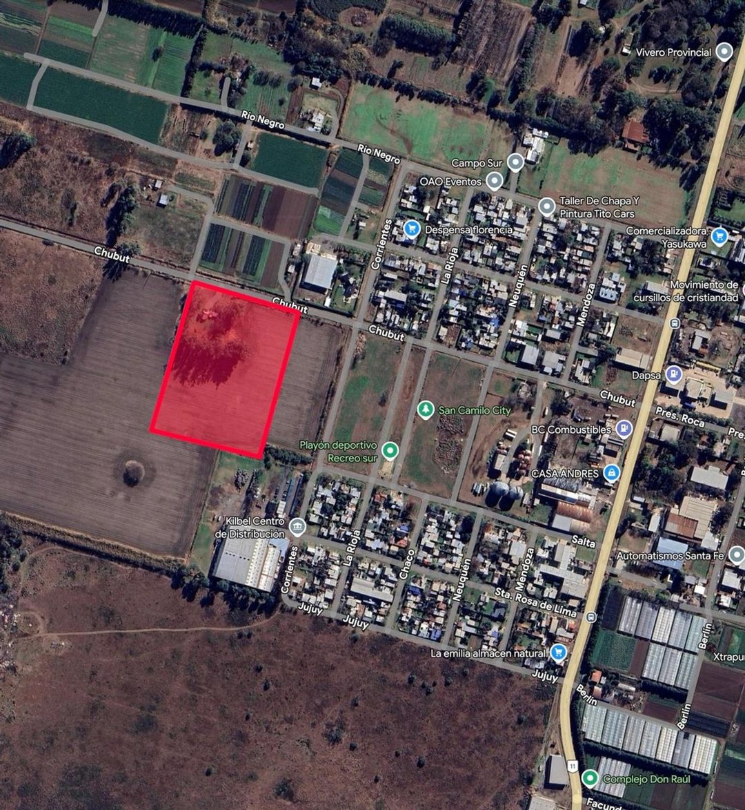 VENTA DE CAMPO EN RECREO