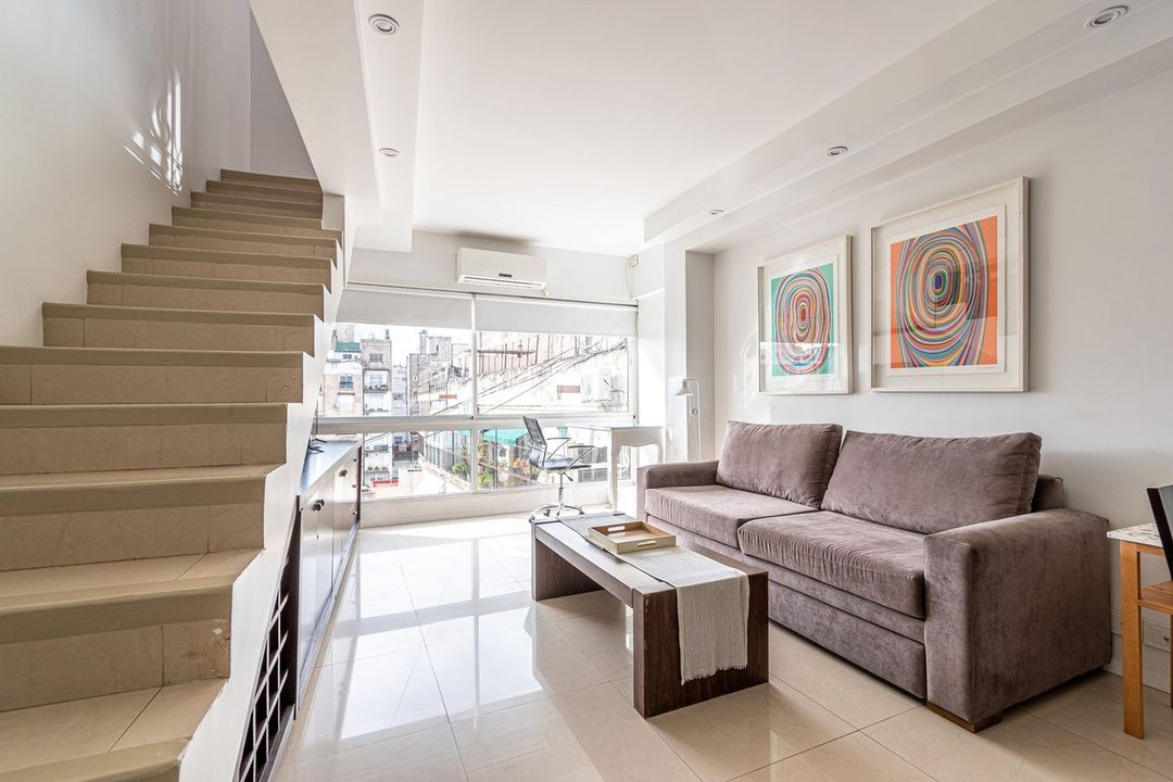 Duplex 2 ambientes moderno. Full equipado,Recoleta