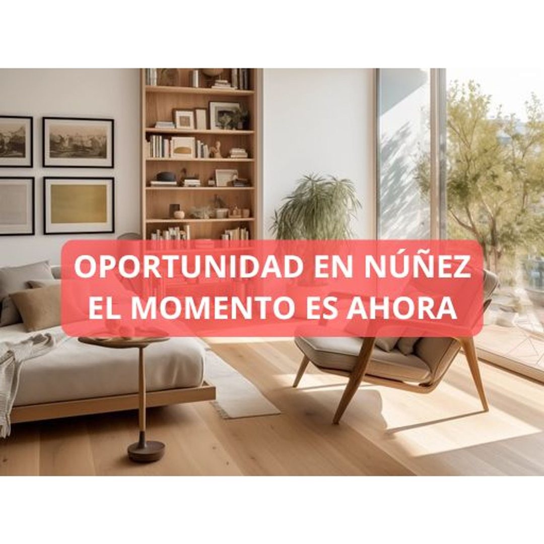 MONOAMBIENTE A ESTRENAR NUÑEZ CON FINANCIACION