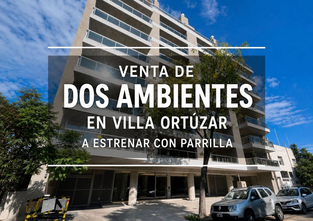VENTA DEPARTAMENTO 2 AMBIENTES A ESTRENAR
