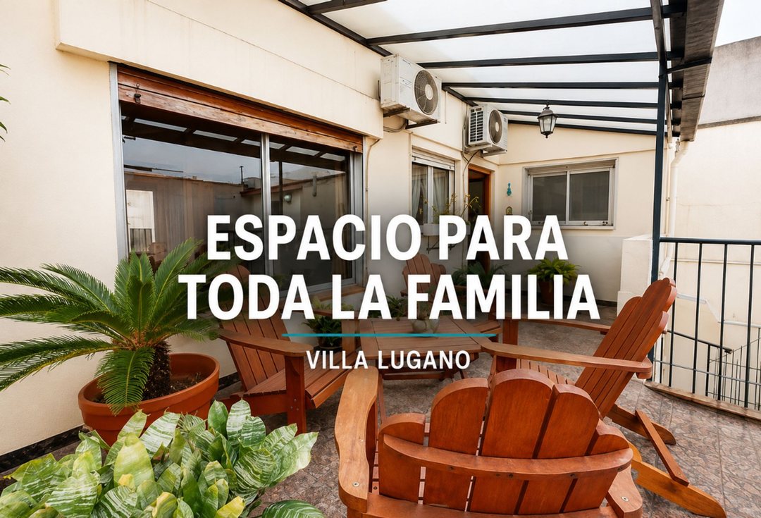 CASA MULTIFAMILIAR 5 AMBIENTES VILLA LUGANO