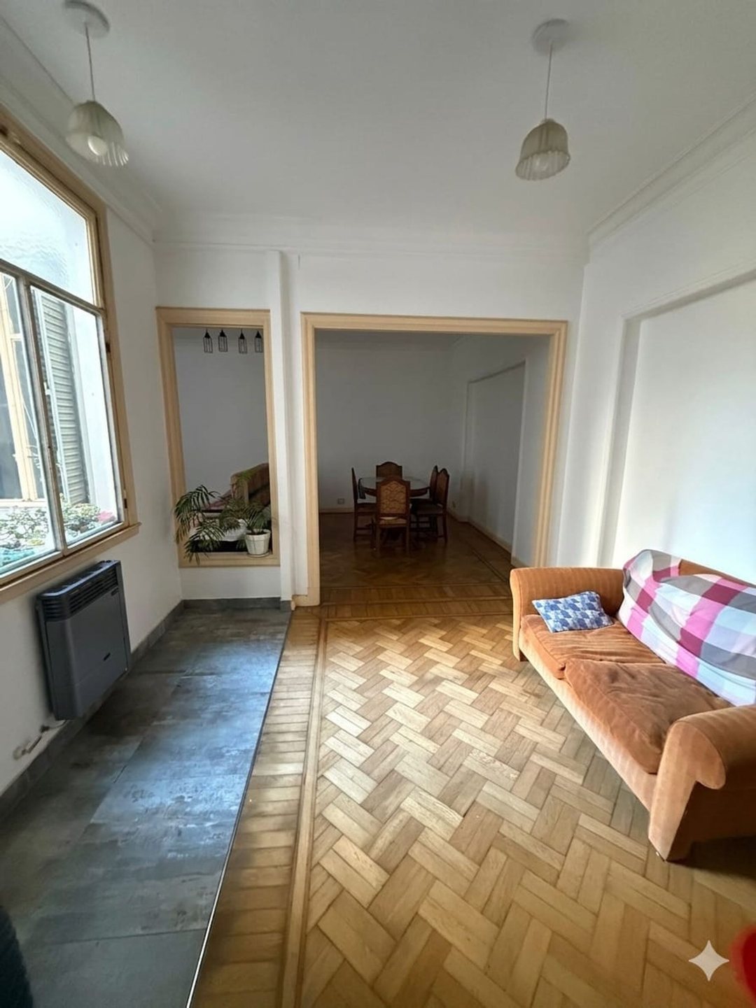 Dto alquiler 4 amb Balvanera reciclado Luz balcon
