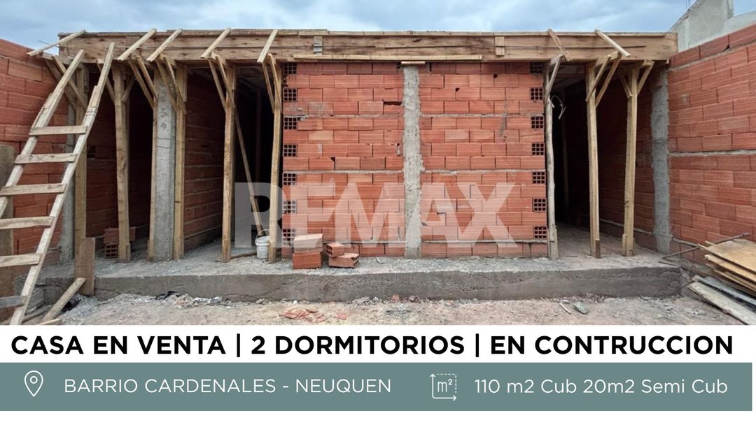 EN VENTA CASA 2 DORMITORIOS BARRIO CARDENALES
