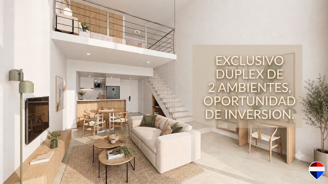 VENTA DUPLEX 2 AMBIENTES EN PALERMO HOLLYWOOD