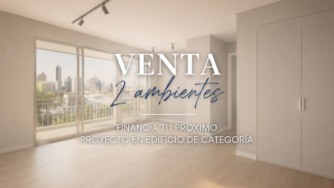 VENTA 2 AMBIENTES CON BALCON DE POZO VILLA CRESPO