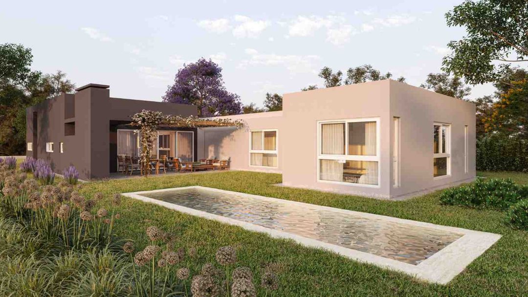 CASA a estrenar 1 planta Finan 15 años Canning/Eze