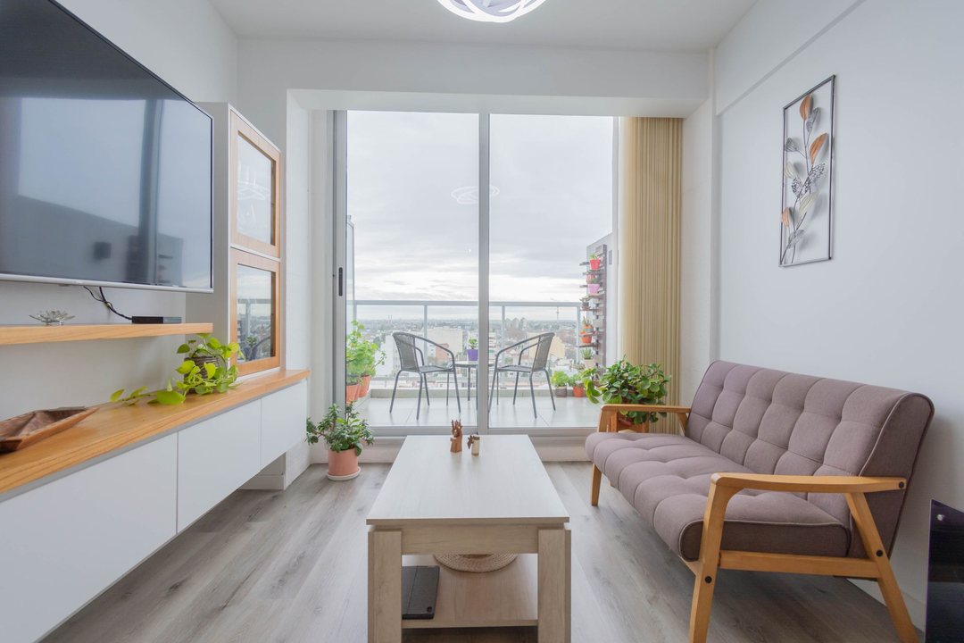 Dpto 2 Amb Venta Flores Piso Alto Balcon