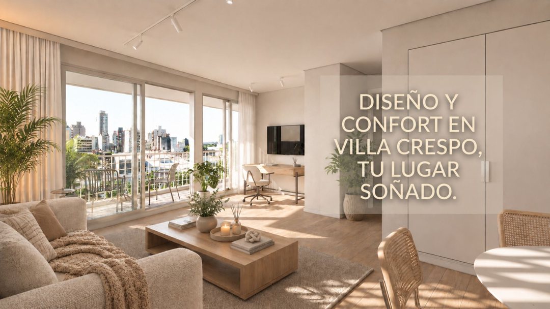 VENTA DEPARTAMENTO 2 1/2 EN POZO VILLA CRESPO