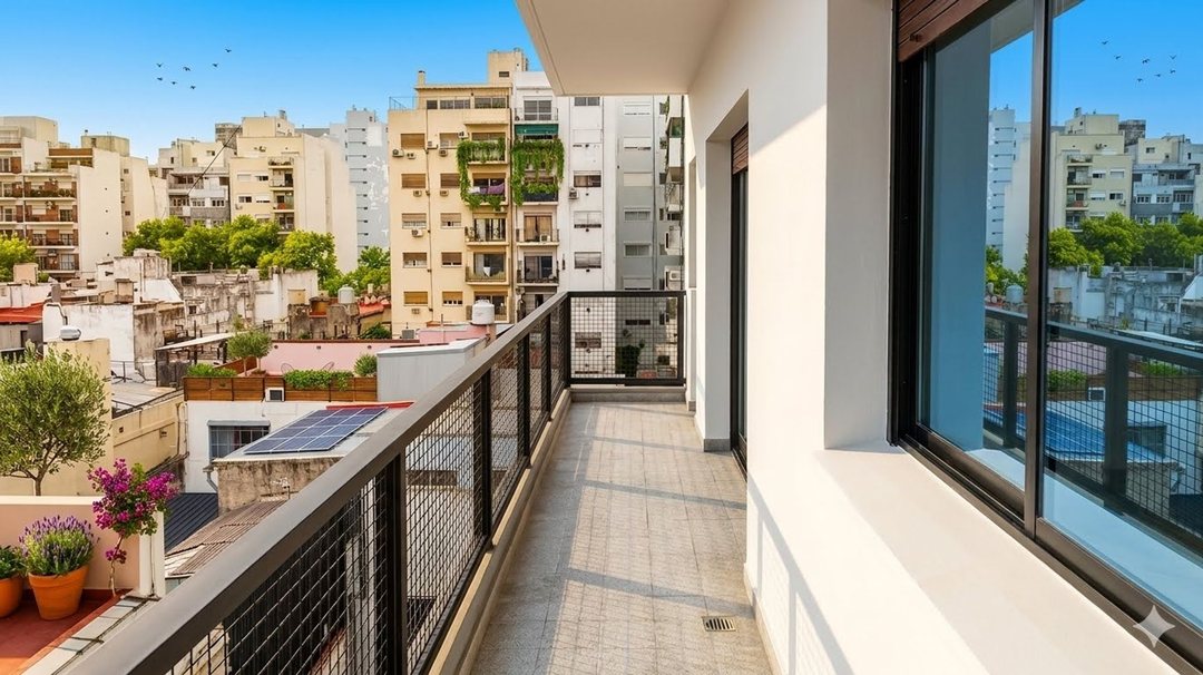 Departamento 3 Amb. Balcón Corrido, Villa Crespo