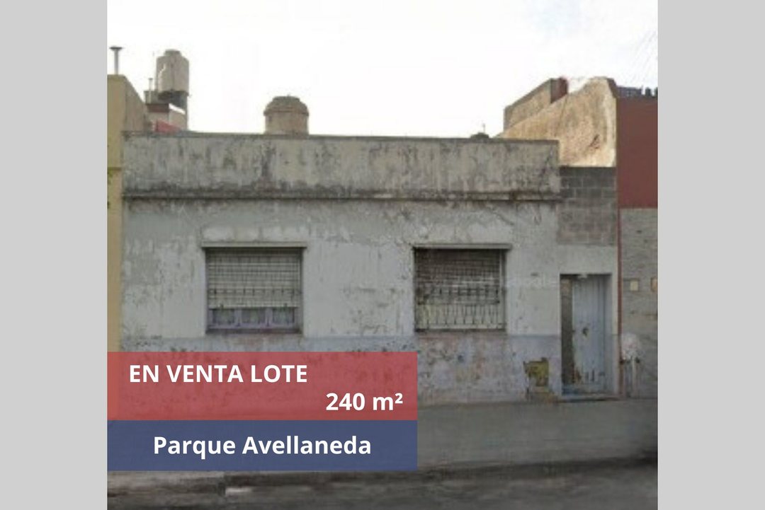 EN VENTA LOTE PARQUE AVELLANEDA