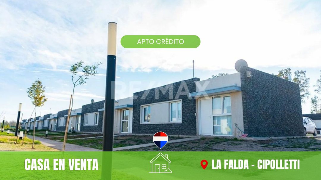 VENTA CASAS 2 DORM. LA FALDA ETAPA I, CIPOLLETTI
