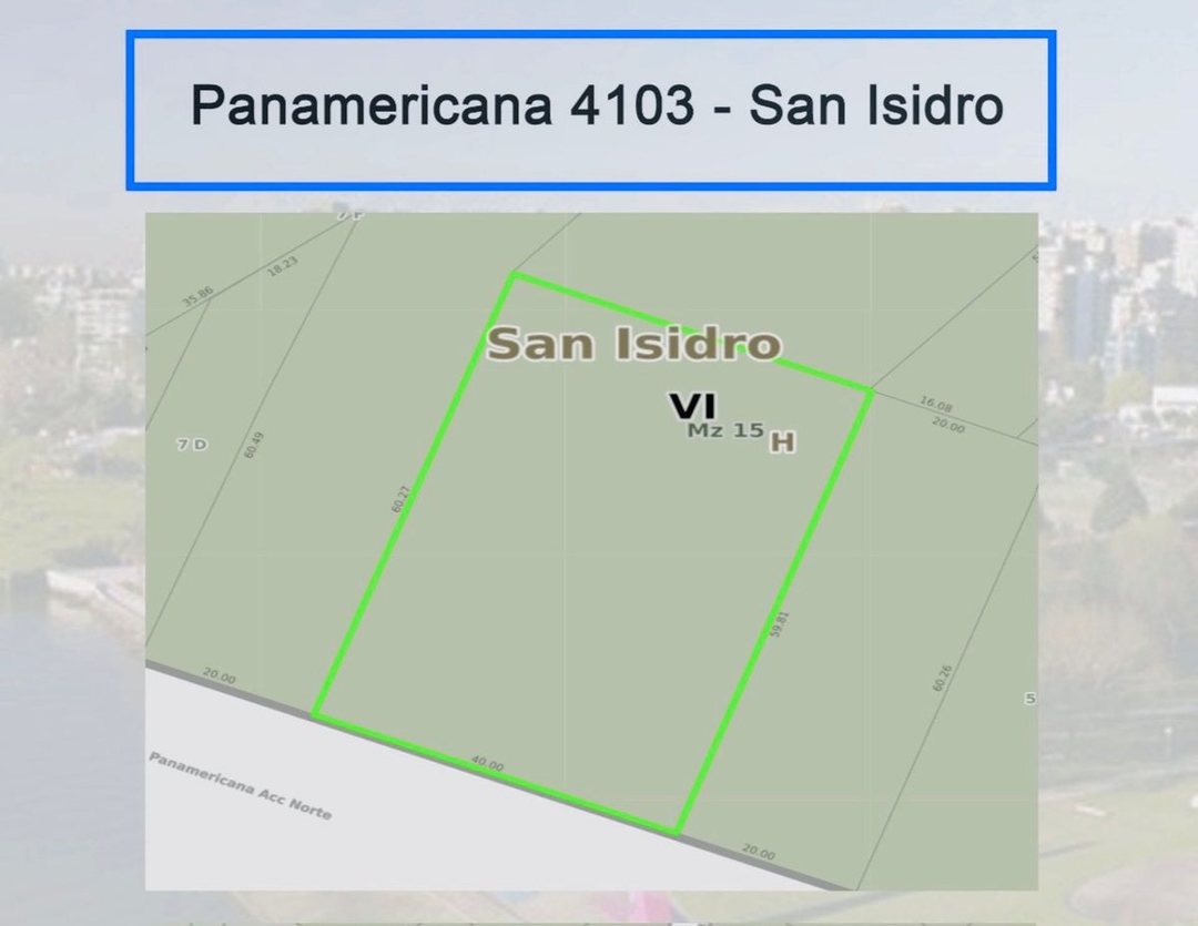 VENTA 2390 M2 EN SAN ISIDRO LA HORQUETA