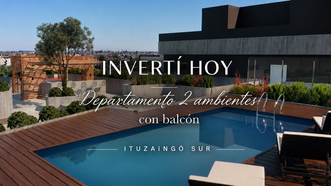 DEPARTAMENTO 2 AMBIENTES ITUZAINGO BALCON