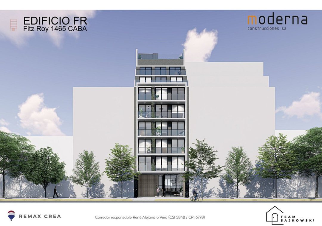 VENTA DE DEPARTAMENTO 2 AMBIENTES EN PALERMO