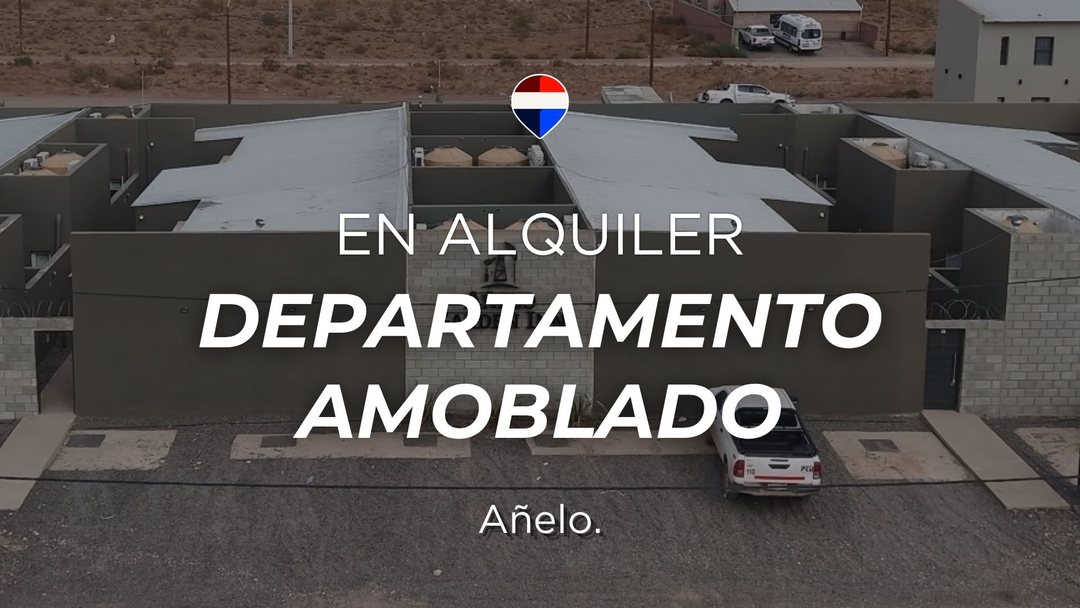 ALQUILER DPTO 2 DORM AMOBLADO AÑELO NEUQUÉN