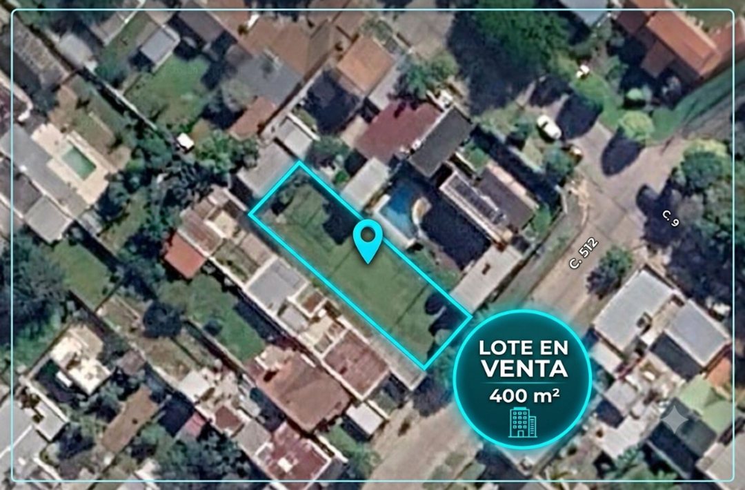 Terreno en venta La Plata escriturado 400m2