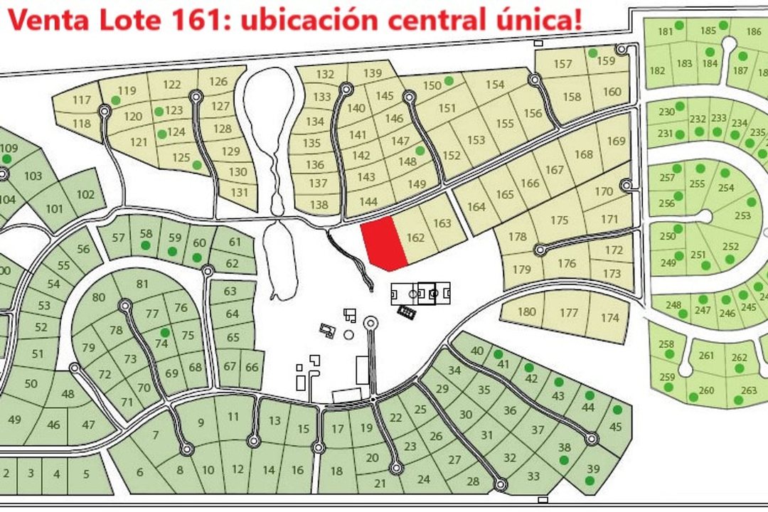Venta de Lote Central Unico en Chacras de la Cruz