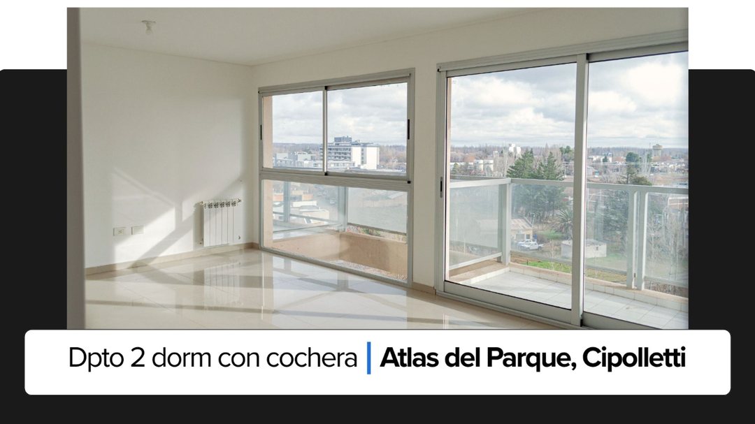 Venta Departamento 2 dormitorios  Atlas del Parque