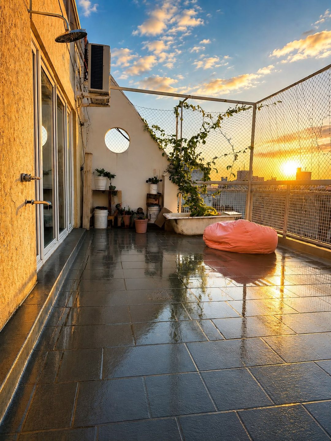 4 ambientes con gran balcón terraza, vista abierta