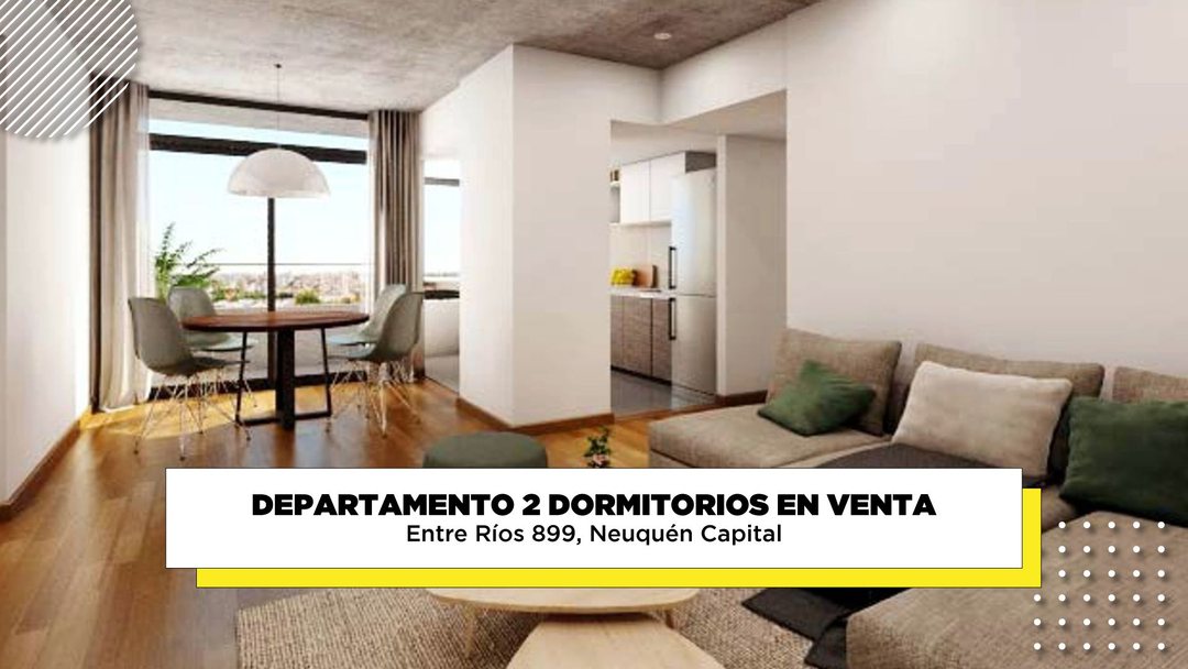DEPARTAMENTO 2 DORM. EN VENTA, ENTRE RÍOS 899