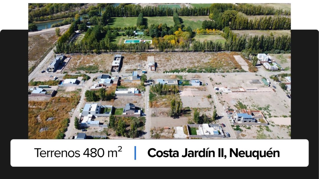 Terrenos 480 m2 en venta - Confluencia Neuquén