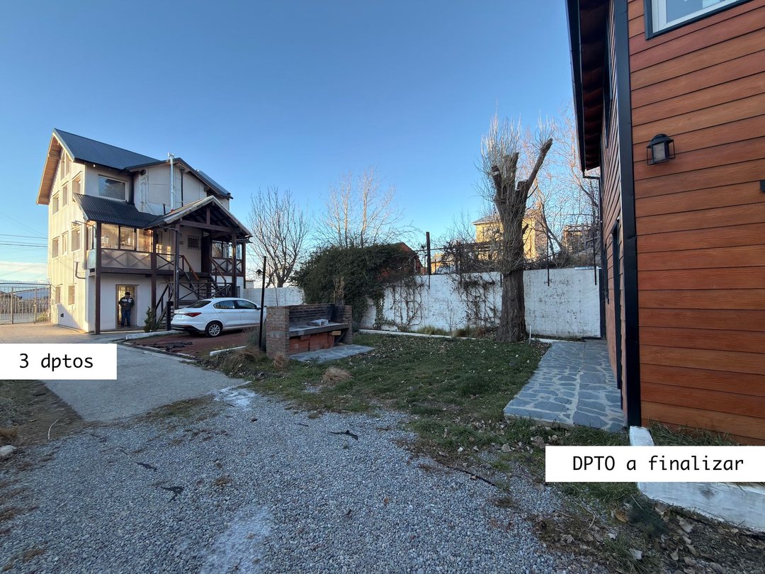 Edificio en venta 3 dptos + 1 dto a terminar